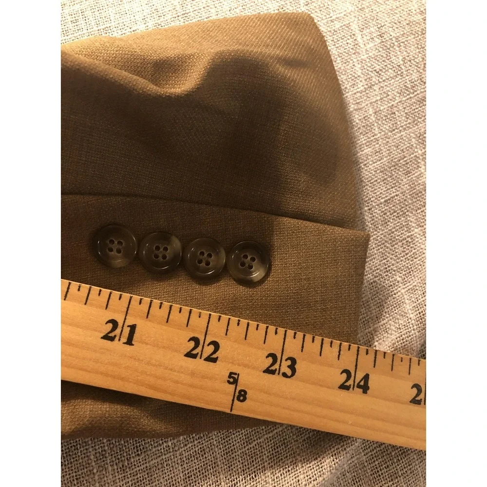 Jos. A. Bank Blazer Mens 41L Brown Wool Sport Coat Jacket Two Button Notch Lapel